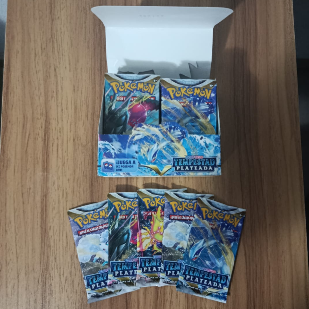 POKEMON TCG:SOBRE TEMPESTAD PLATEADA