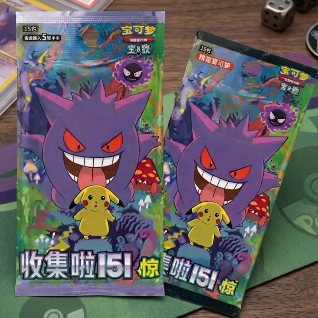 Pokemon TCG :151 Surprise Sobre