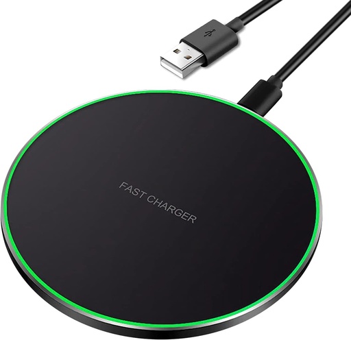 Cargador inalámbrico de 30W para teléfono móvil, base de carga rápida
